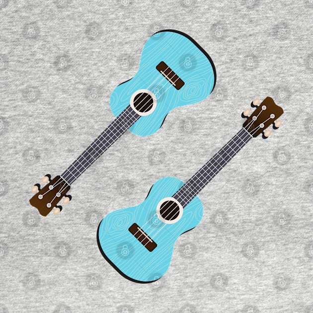 Blue Ukelele by PCB1981